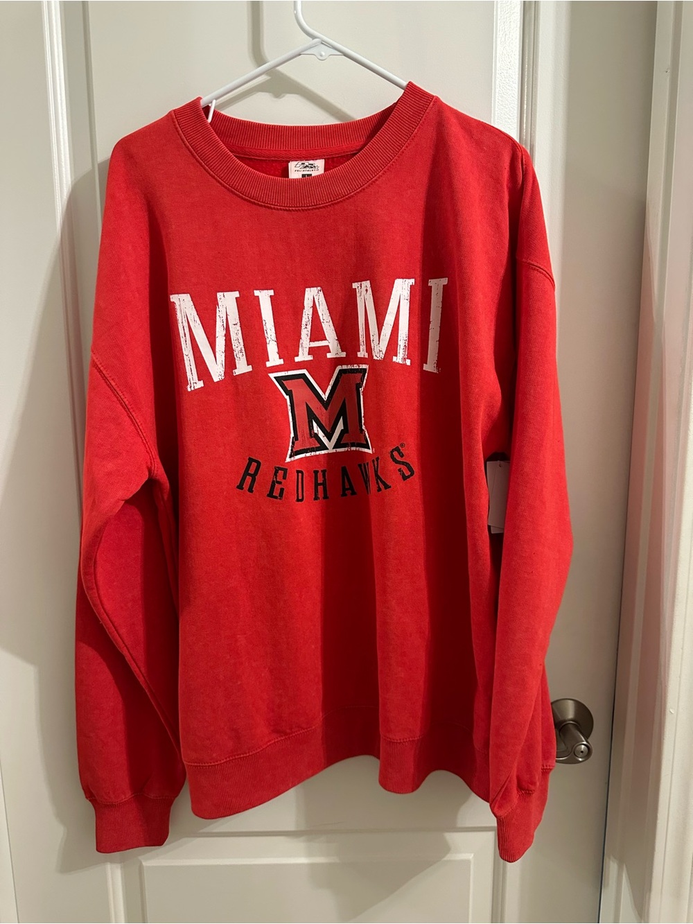 Miami University RedHawks Long Sleeve Crewneck